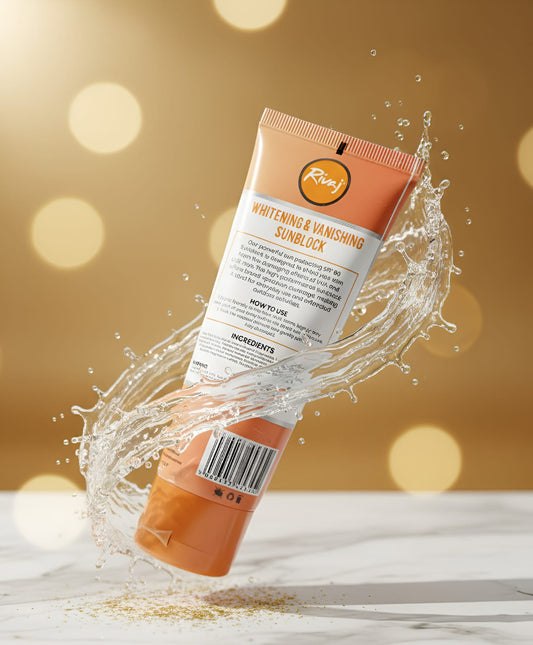 Rivaj & Whitening and Vanishing Sunblock SPF60